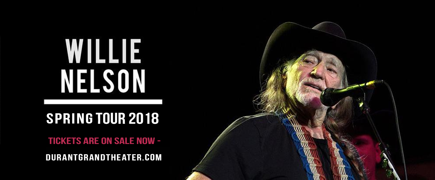 Willie Nelson Tickets 10th March Choctaw Grand Theater in Durant