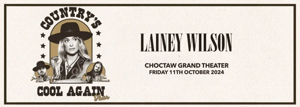 Lainey Wilson at Choctaw Casino & Resort