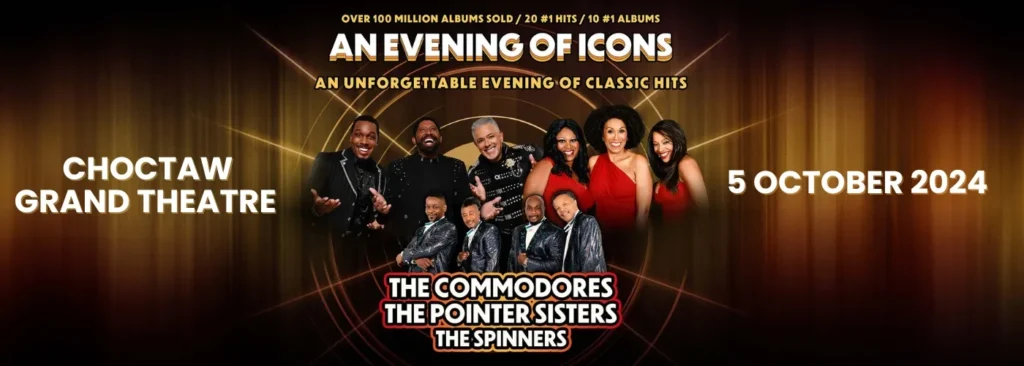 An Evening of Icons at Choctaw Casino & Resort