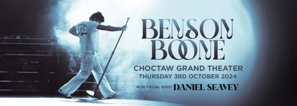 Benson Boone at Choctaw Casino & Resort